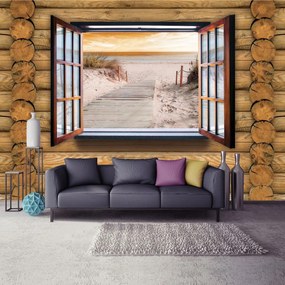 Fototapet - Privire spre plaja (152,5x104 cm)