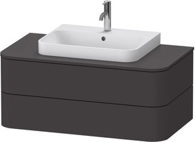 Duravit Happy D.2 dulap 100x55x40.8 cm sub chiuveta pe perete grafit HP497108080