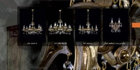Candelabru Cristal Bohemia Exclusive 5 brate ALICE V. CE