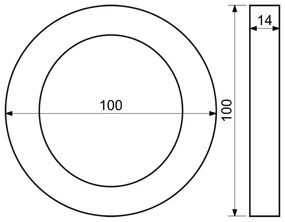 Număr casă 0", RN.100LV, structurat, antracit"