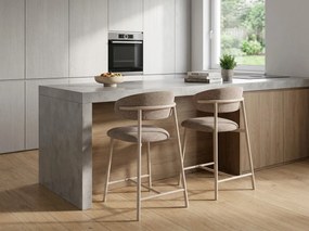 Scaun de bar ELONE, casmir/bej