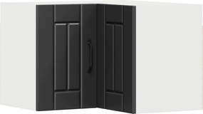 vidaXL Dulap de bucătărie Negru 57 x 57 x 40 cm Lemn compozit