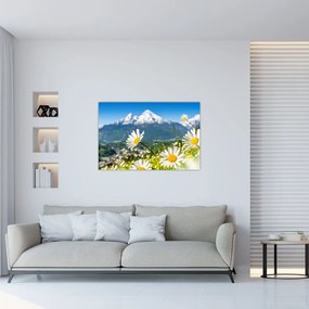 Tablou - Primăvara în Alpi (90x60 cm)
