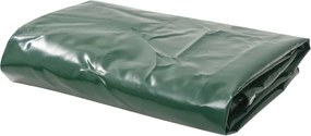 vidaXL Prelată, verde, 1,5 x 10 m, 650 g / m²