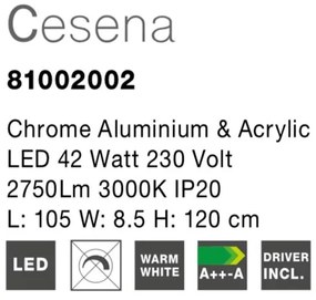 Lustra LED design modern Cesena