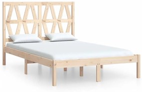 3103993 vidaXL Cadru de pat, 120x200 cm, lemn masiv de pin