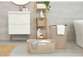 Coș de rufe din plastic bej 50 l Brisen - Rotho