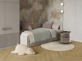 Noptiera rotunda cu 2 sertare Cirze