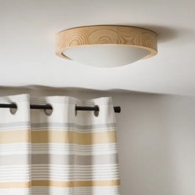 Plafonieră NATURAL SLIM 1xE27/60W/230V ø 27 cm pin