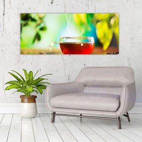 Tablou - Natura moartă, ceai (120x50 cm)