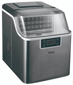 Aparat cuburi de gheata Oliver Voltz OV51447D, 170W, 22kg/24h, 3.2L, 24 cuburi patrate /ciclu de operare, Inox