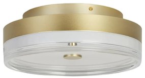 Plafoniera LED design minimalist Cyprus auriu, 30cm