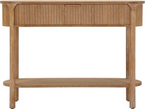 Masă consolă în culoare naturală din lemn de brad 40x110 cm Gothenburg – Mauro Ferretti