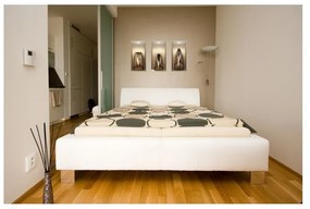 Set 3 autocolante cu efect 3D Ambiance Wooden Vases