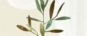 Tablou - Acuarelă ramură N⁰2 (120x50 cm)