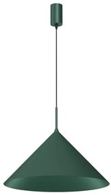 Lampă suspendată pe cablu CAPITAL, 1xGX53/15W/230V, Ø 46 cm, verde