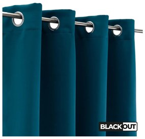 Draperie albastră blackout 140x260 cm Best-Out – Casa Selección