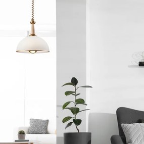 Lustr retractabil CHIARA 1xE27/60W/230V bej/buc