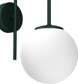 Aplica de perete CAMBRIDGE 1xE14/15W/230V verde