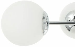 Lustră aplicată MADDIE 4xE14/5W/230V crom lucios