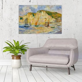 Tablou - Auguste Renoir, Sea and Cliffs, reproducere (90x60 cm)