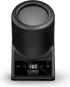 Racitor de masa pentru vin Caso VinoCase Black, 72 W, 5-18°C, Sticle diametru 9 cm, Comanda tactila, Silentios, LED, Negru mat
