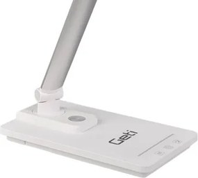 Lampă LED dimabilă de masă cu USB LED/9W/230V 3000K/4000K/5500K alb