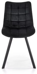 Scaun K332 velvet negru