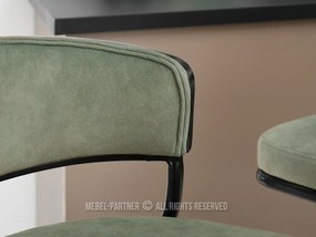 Scaun Marta H (čierno-verde + negru). 1110723