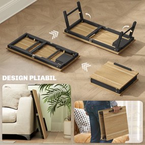HOMCOM Suport Laptop Înclinabil, cu Înălțime Reglabilă și Sertar Lateral, 86x33x22,5-32 cm, Negru | Aosom Romania