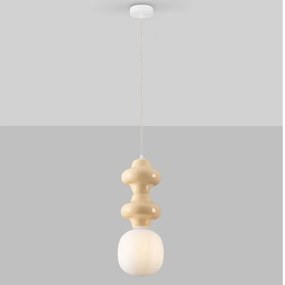 Pendul ceramic design modern CHIC galben