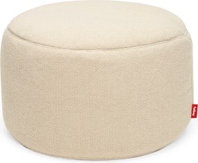 Puf mare Point Sherpa, culori multiple - Fatboy Culoare: Ecru