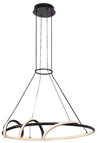 Lustra LED suspendata cu telecomanda Menazi