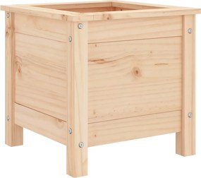 vidaXL Jardinieră de grădină, 40x40x39 cm, lemn masiv de pin