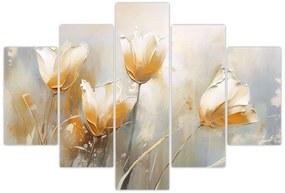 Tablou - Pictura de lalele (150x105 cm)