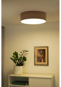 Duolla - Plafonieră LED CORTINA 26W 230V pr. 30 cm 4000K maro