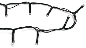 Aigostar - Ghirlandă LED de exterior pentru Crăciun, 400 LED, 8 funcții, 4xAA, 20,3 m, multicolor