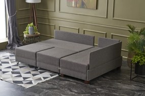Coltar Extensibil Fly Corner Sofa Bed Right, Gri