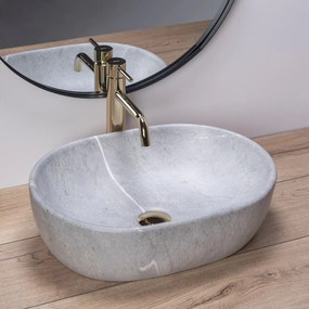Lavoar Lara Gri ceramica sanitara - 48,5 cm