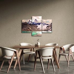 Tablou cu lac montan (90x60 cm)