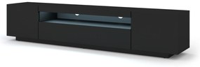 Masă TV/Dulap Aurora 200 (Negru mat). 1057707