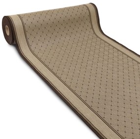 Traversa Bucatarie 1944 19, Flex Antiderapant, Crem Maro