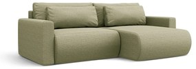 Coltar extensibil Belfast 3 locuri stofa L240 cm