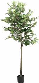 vidaXL Ficus artificial 756 frunze 170 cm verde