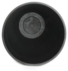 Ghiveci, plastic / maroniu, PIEDOR