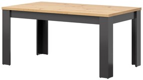 Set sufragerie Hesen STO/7/16 (pentru 6 până la 8 persoane) (grafit + Stejar artisan). 1062515