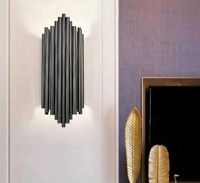 Aplica de perete design mimimalist Tub negru