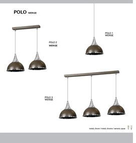 Pendul modern POLO 3 WENGE EMB 234/3 EMB