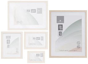 Ramă foto în culoare naturală de agățat 42x52 cm Sencillo – Casa Selección