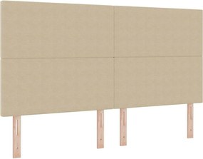 vidaXL Tăblie cap Verde deschis gri 180 cm Țesătură din corduroy